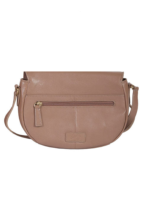 Scully Tan Leather Full Flap Handbag   503-21  ****Online Only