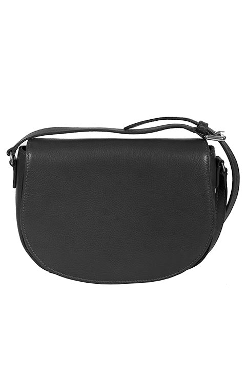 Scully Black Ful Flap leather handbag wit Magnetic Snap Closure  503-24  ***Online Only