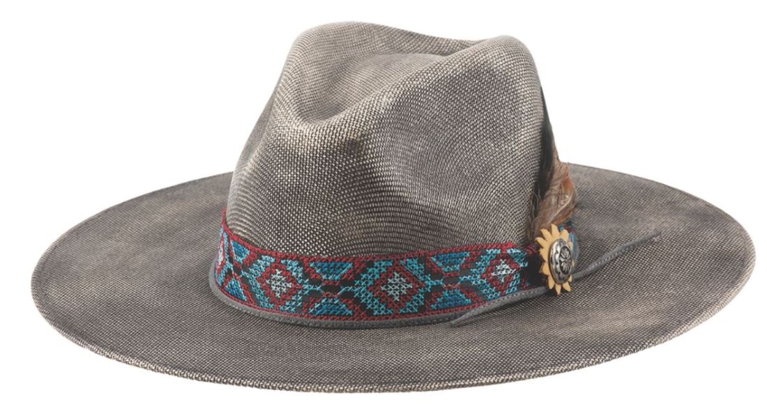 Bullhide Hats Distressed Black Stuck With You Western Hat 5061BL