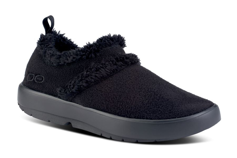 Oofos Black Oocoozie Low Women's Shoes 5074-BLACK