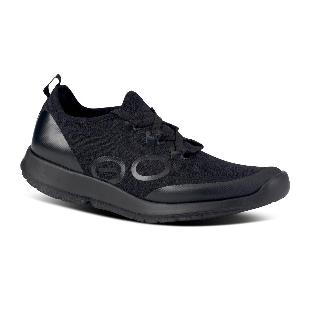 Oofos Black OOmg Sport LS Low Women's Shoes 5076-BLACK
