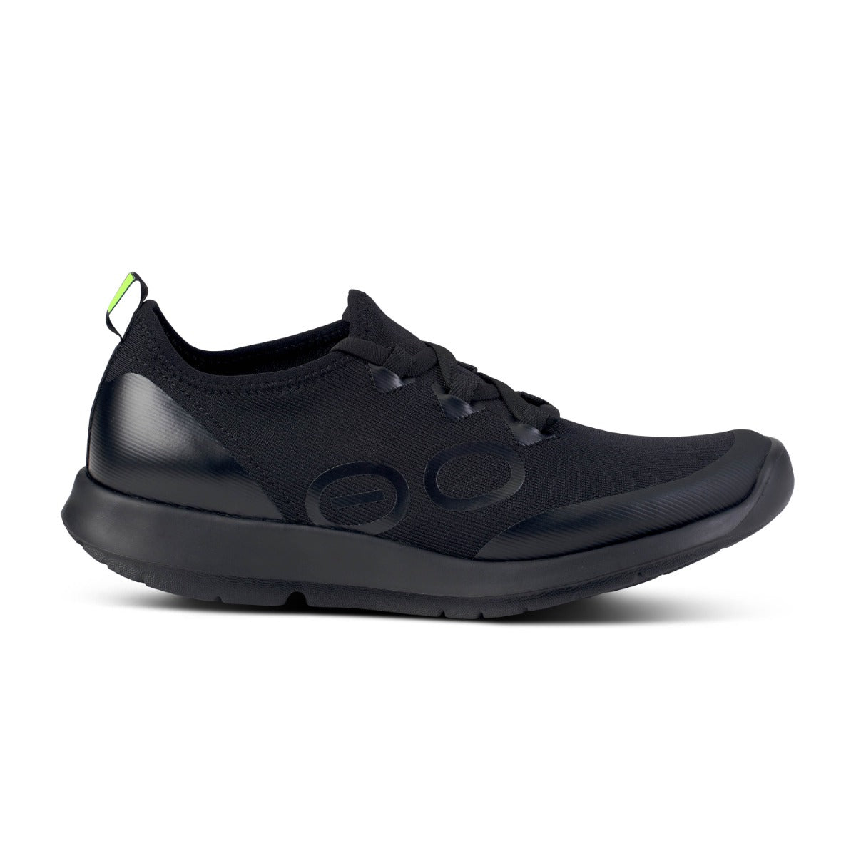 ◆OOFOS◆ 5076 OOMG SPORT LACE BLACK 5004009678 Oofos Oomg Sport Lace Sneaker 5076 - Bootery Boutique