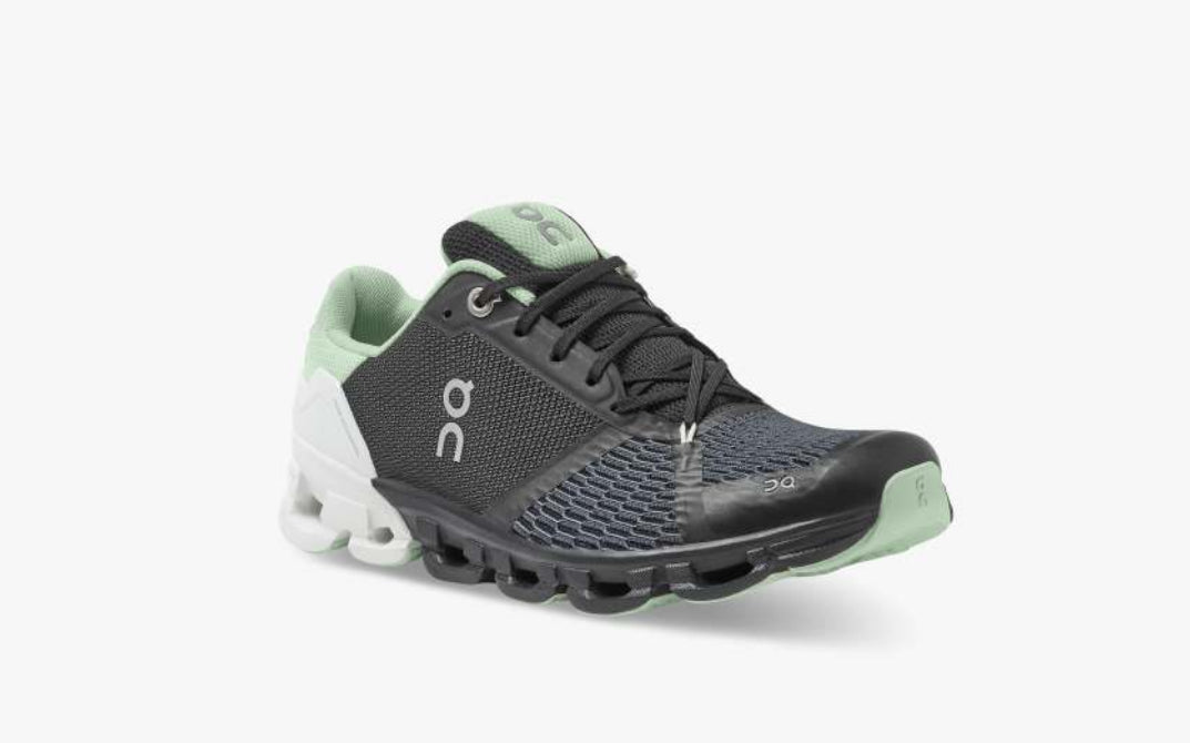On Black and White Cloudflyer 3.0 Women's Wide Width Athletic Shoes 51.99066