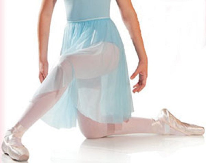 531 Long Chiffon Pull-on Circle Skirt (Adult One Size)