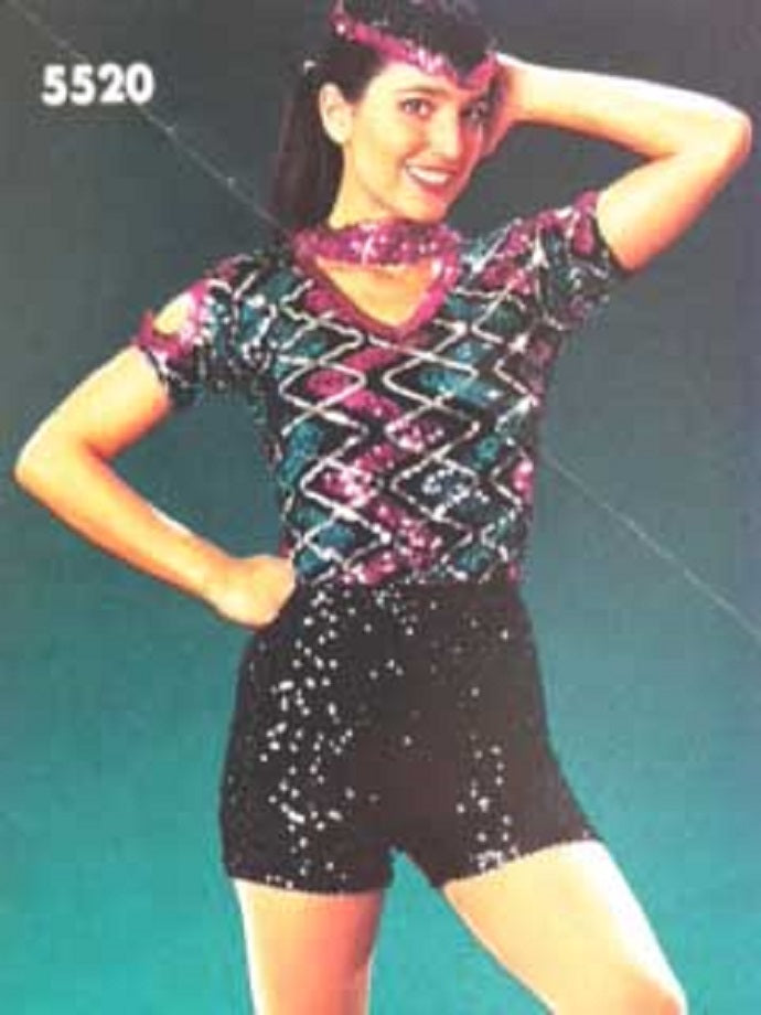 5520 Entertainer Short Only RECITAL COSTUMES