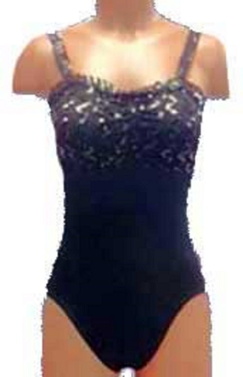 5816 Sequin Top Leotard RECITAL COSTUMES AD