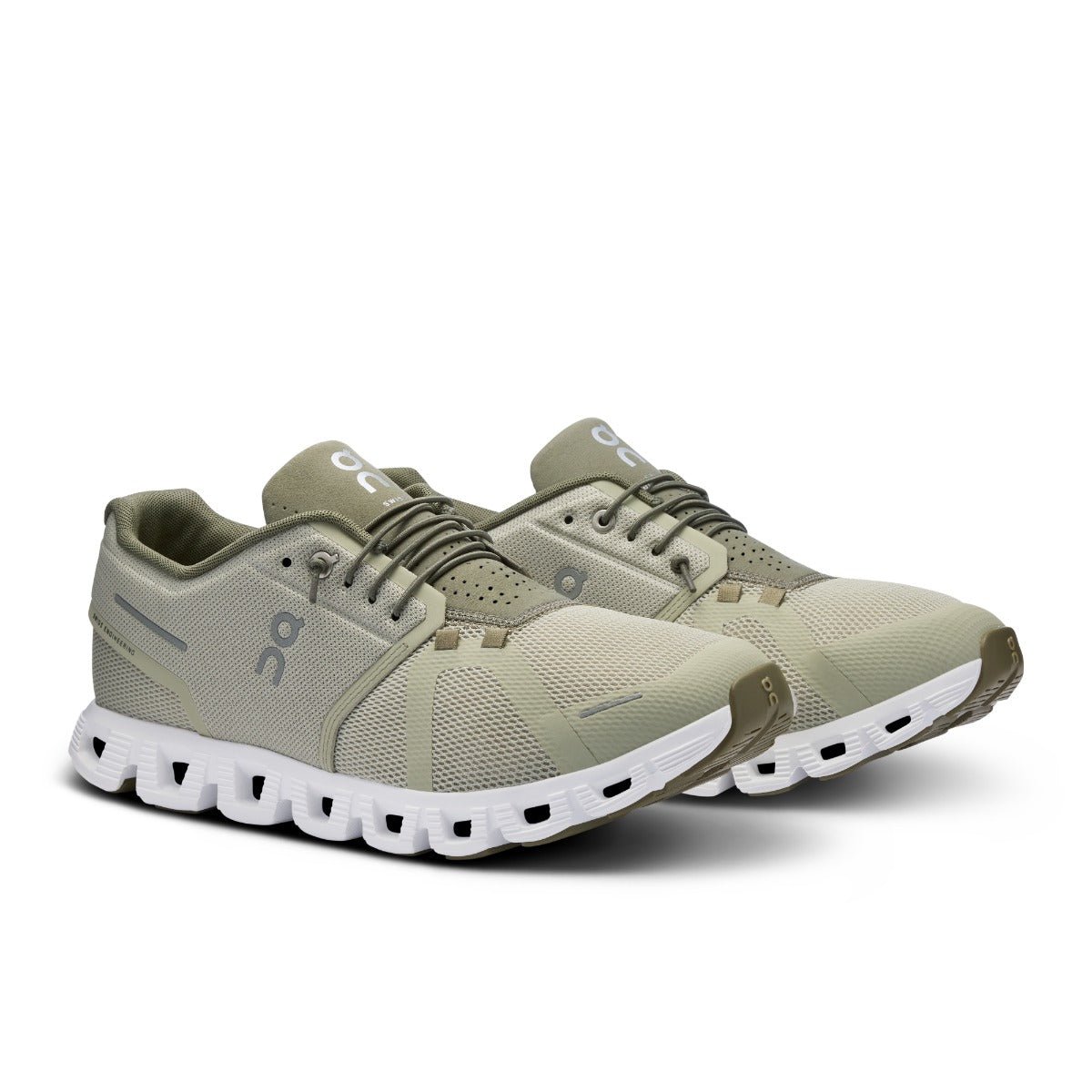 On Chalk/Grove Cloud 5 Men's Running Shoes 59.97771