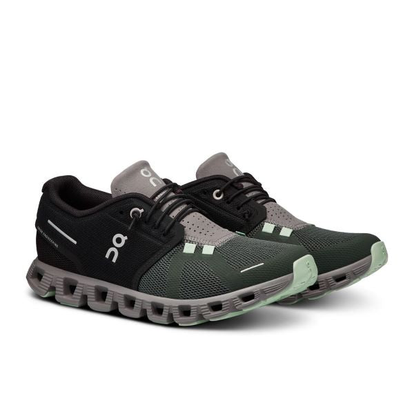 On Black/Lead Cloud 5 Women's Athletic Shoes 59.98158