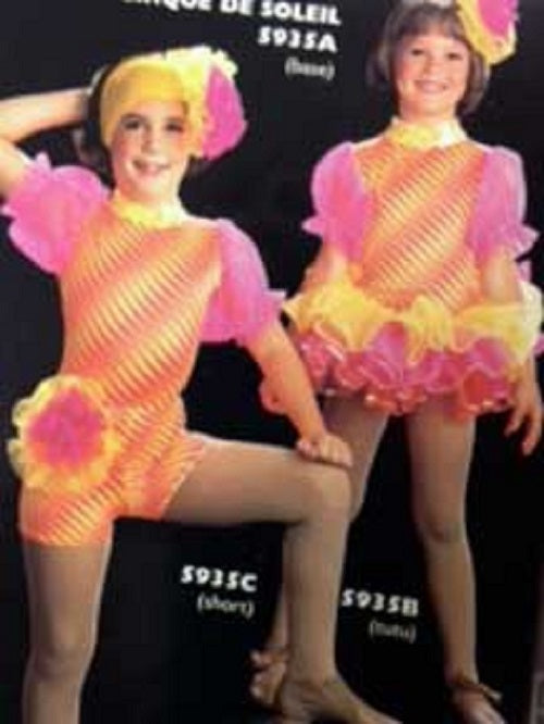 5935A Cirque De Soleil Leotard RECITAL COSTUMES AD