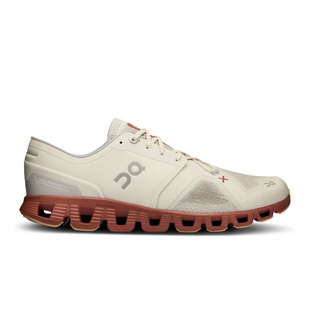 On Ice/Auburn Men's Cloud X 3 Athletic Shoes 60.97799