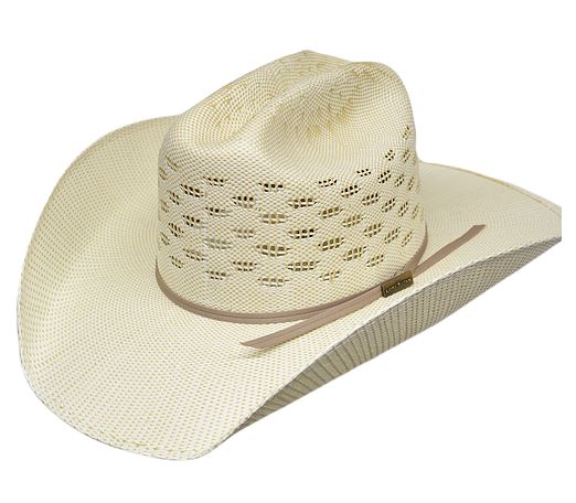 Hat Biz Natural Straw Laramie Western Hat 6028