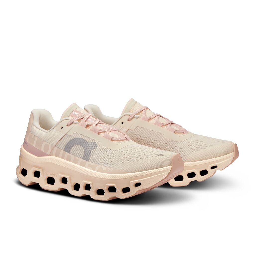 On Moon/Fawn Cloudmonster Women's Running Shoes 61.97785