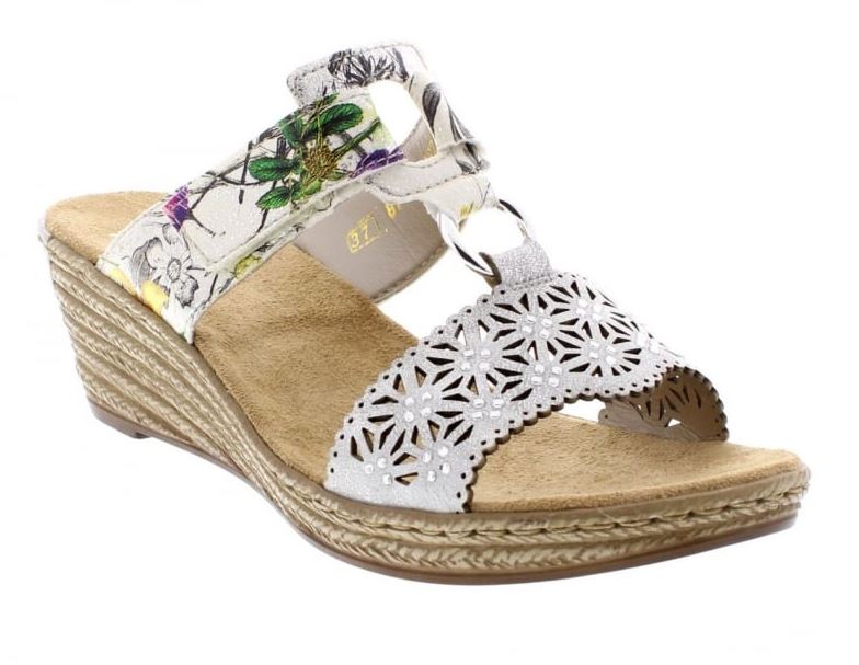 Rieker Adjustable Strap Sling Back Womens Sandals 62427-80