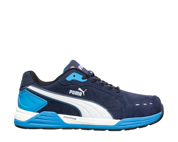 Puma Navy/Blue Airtwist Blue Low Composite Toe Safety Work Shoes ASTM EH SR 644625