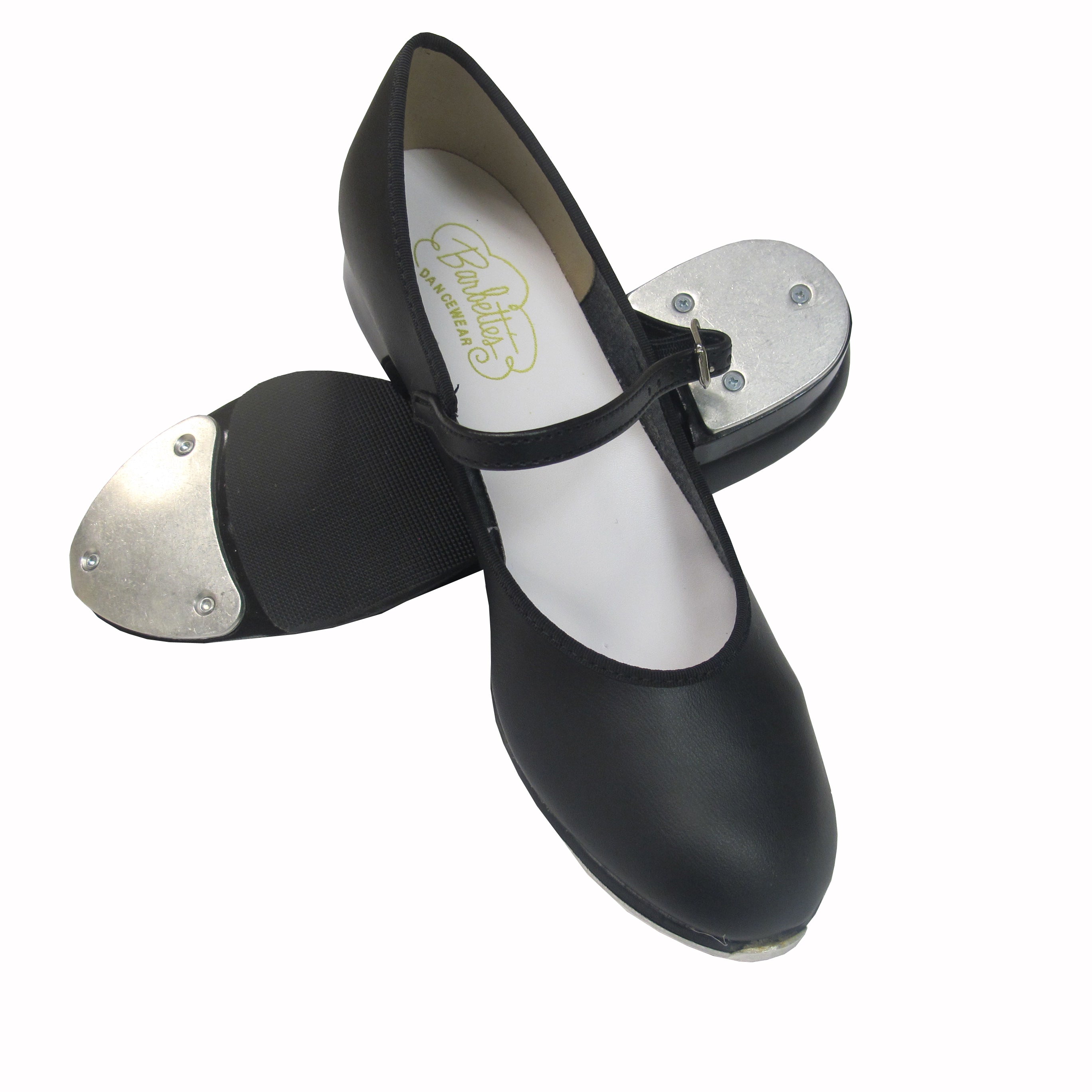 6451 Black Buckle Closure TapOnKids Tap Shoes
