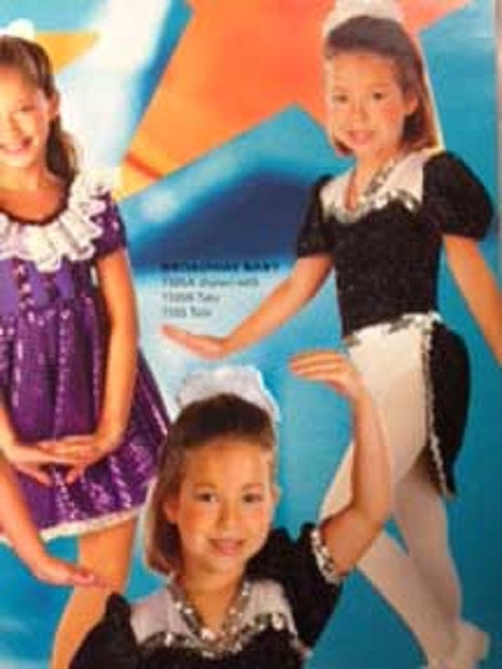 7305C Broadway Baby Tails RECITAL COSTUMES AD