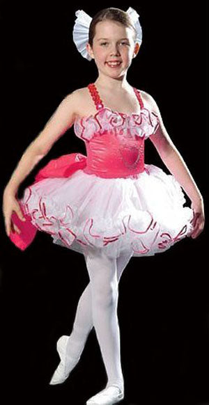 7509 CROSS YOUR HEART  Dance Recital Costumes