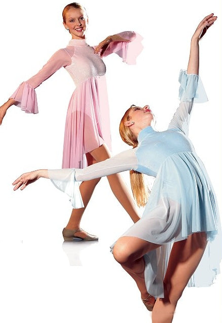 7537 Pink FALLEN Dance Recital Costumes AD