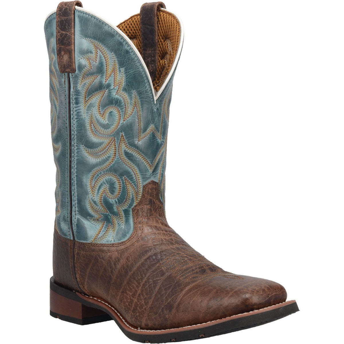 Dan Post Laredo Bisbee Leather Square Toe Mens Boots 7838