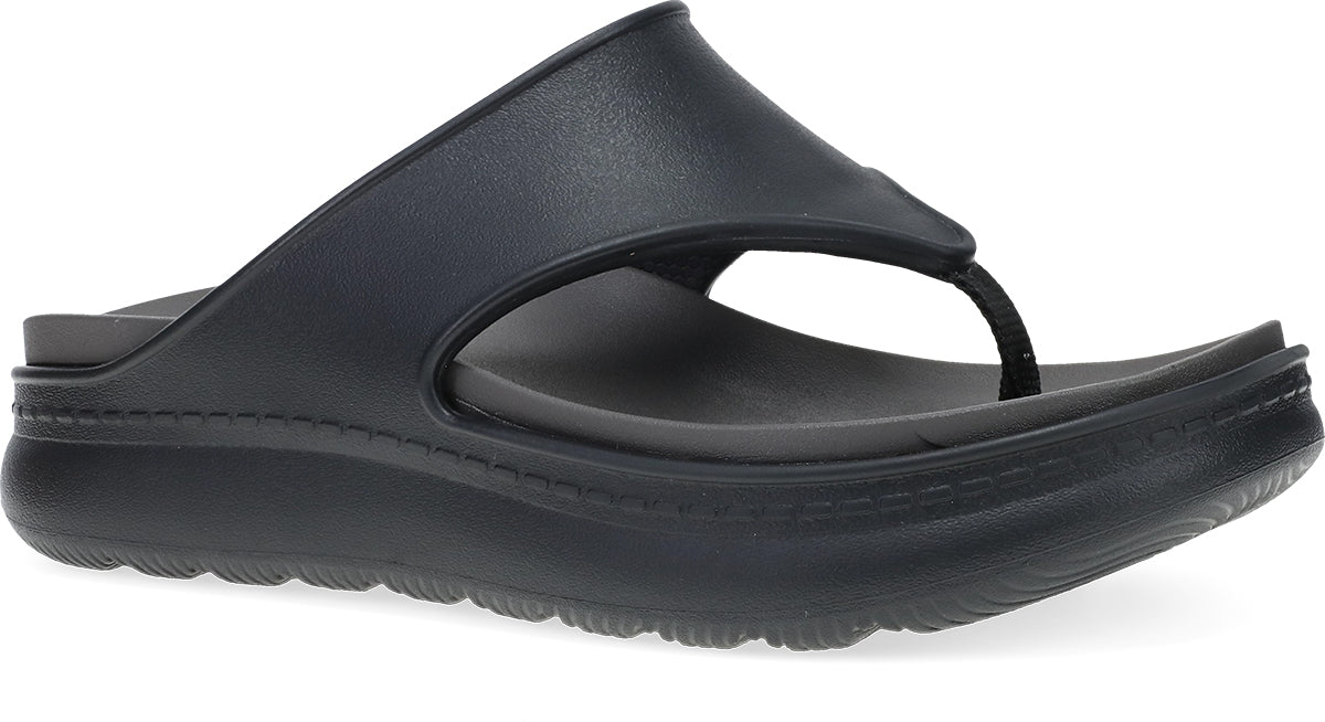 Dansko Black EVA Devyn Women's Thong Recovery Sandals 7902-020200