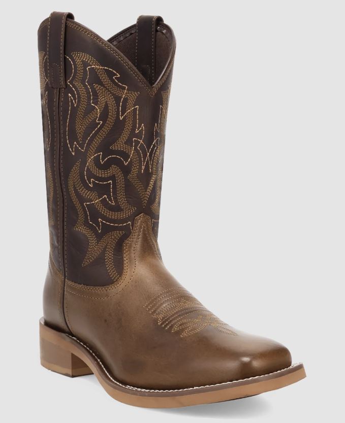 Dan Post Laredo Chocolate Brown Chisholm Men's Western Boots 8045