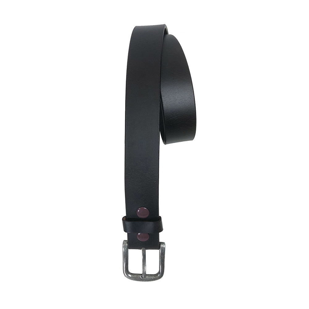 Classic Brown Belt (Brown Studs) with Silver Prong Buckle 9716-BR