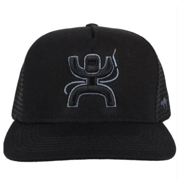 Hooey Black Arc American Made Hat 9723T-BK