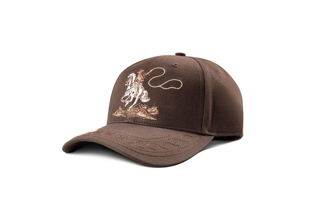 Ariat Brown Embroidered Ladies' Adjustable Cap A300096502