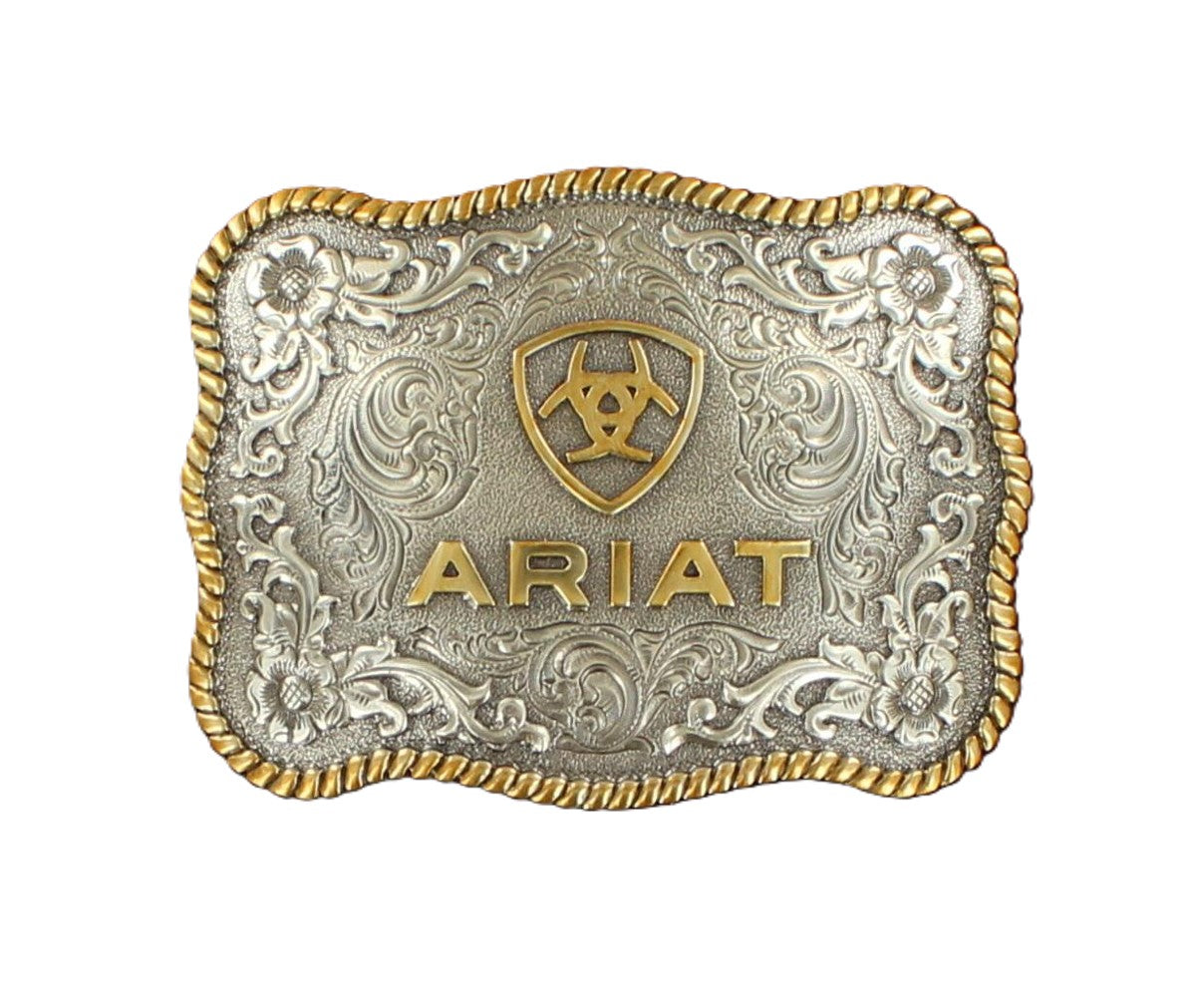 Ariat Logo Buckle with Twisted Rope Trim A37007