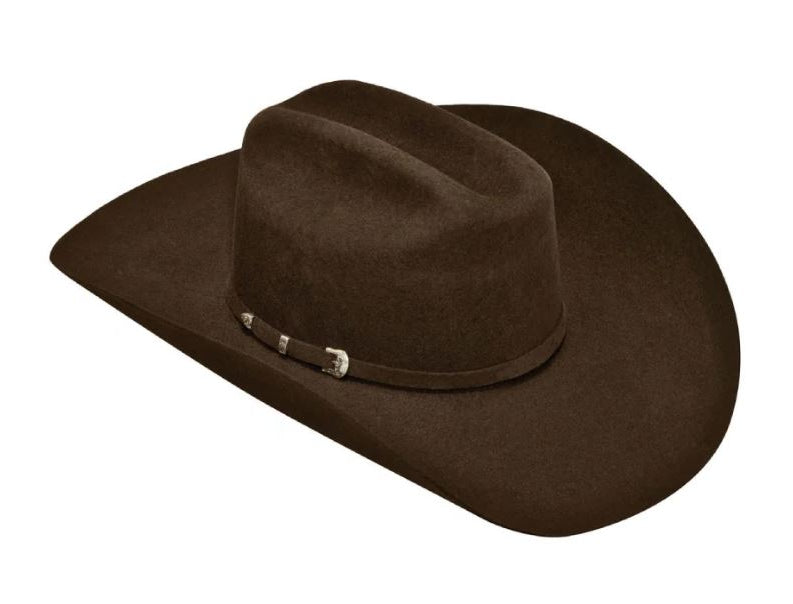 Ariat Chocolate Brown 2X Felt Men's Western Hats A7520047