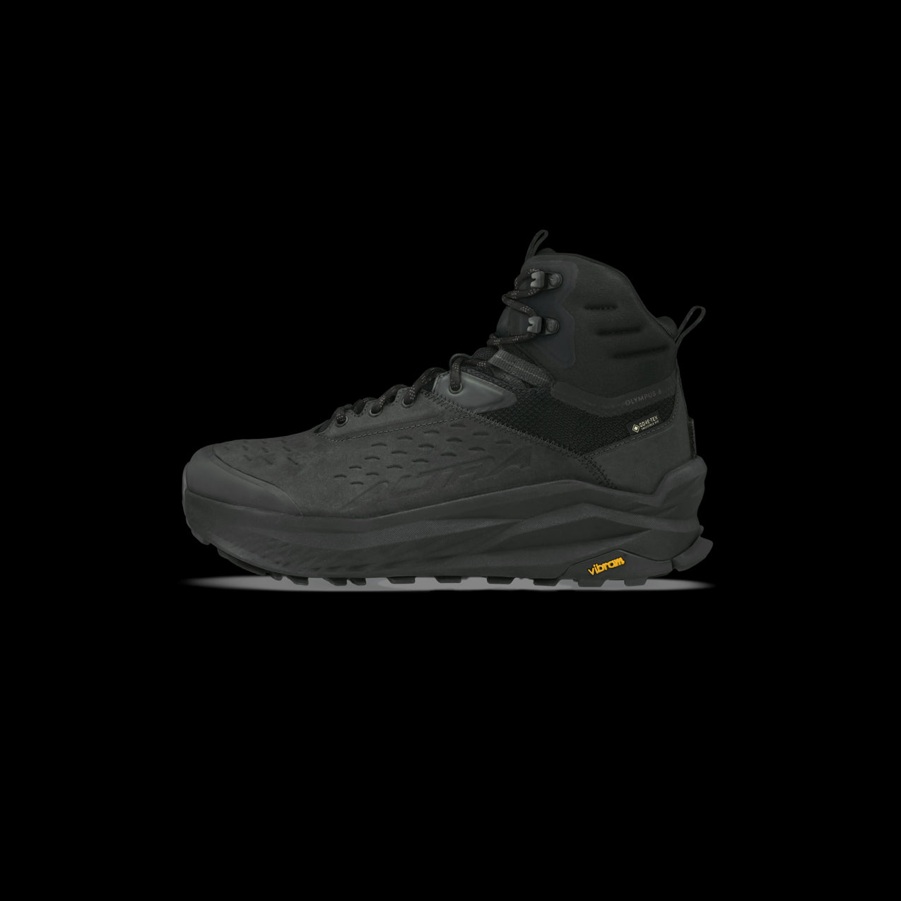 Altra Black Olympus 6 Men's Hike Mid GTX Shoes AL0A85NP0001