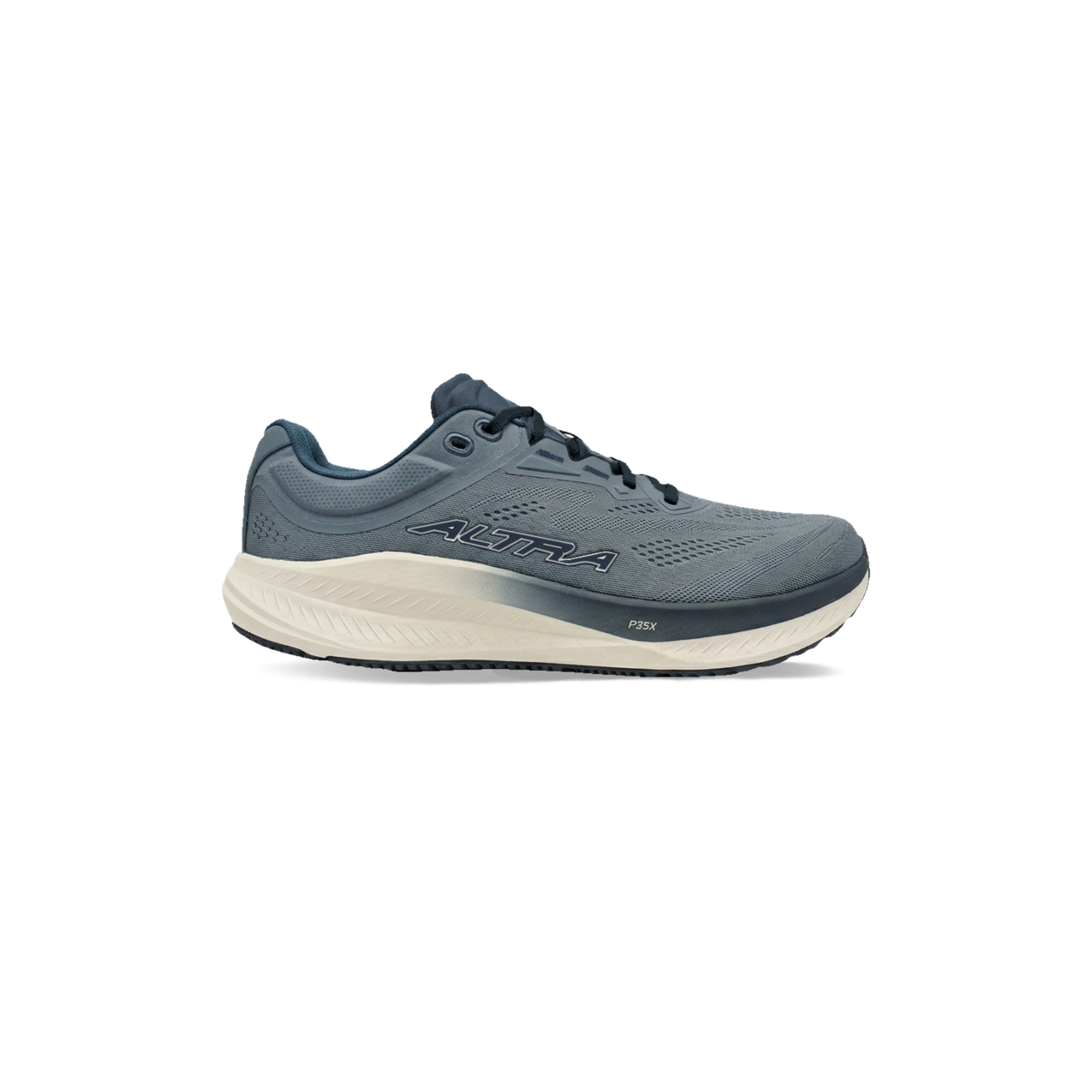 Altra Flint Stone/Blue Nights Torin 9 Wide Width Men's Road Running Shoes AL0A85WR-875