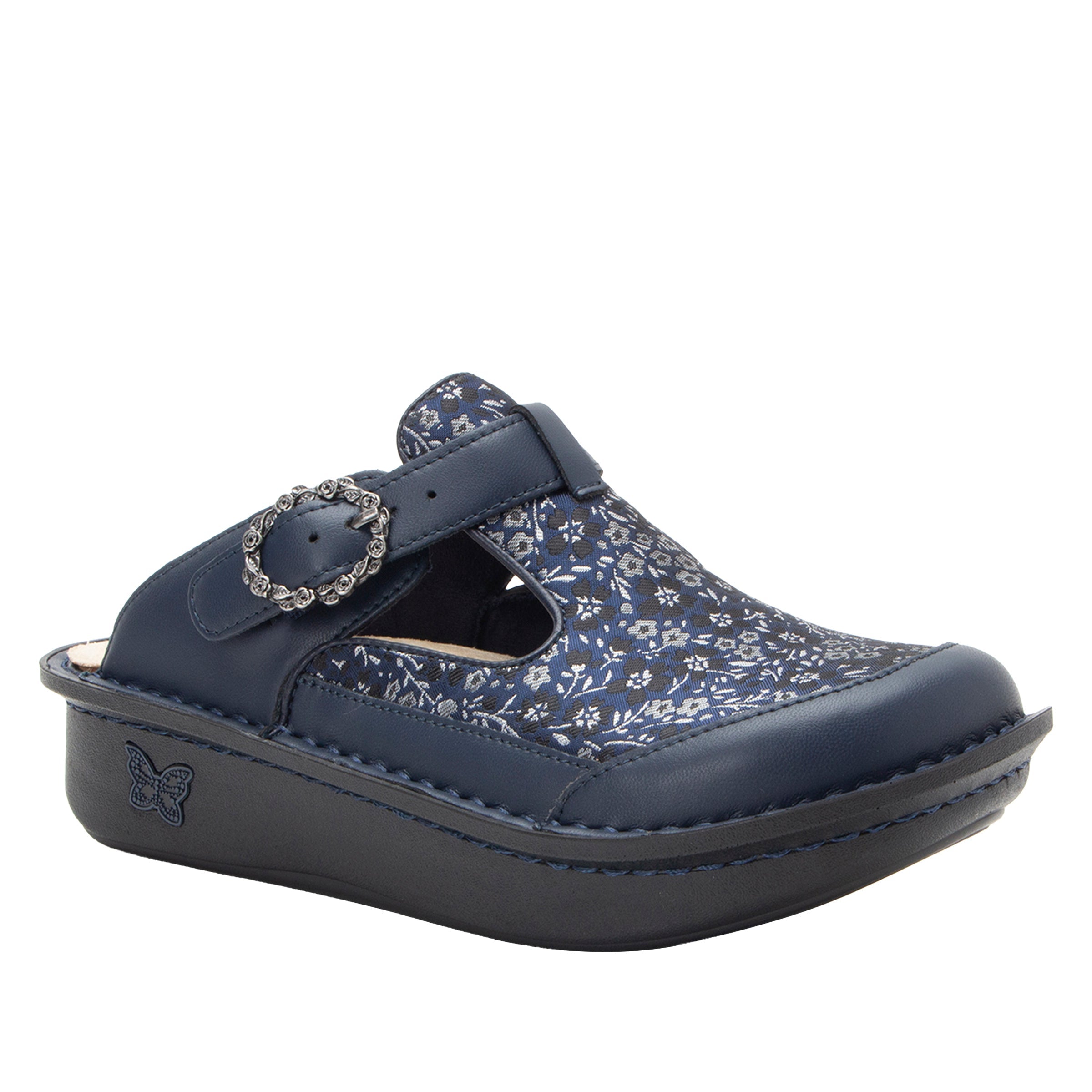 Alegria Classic Wildflower Blue Women's Clogs ALG-6524