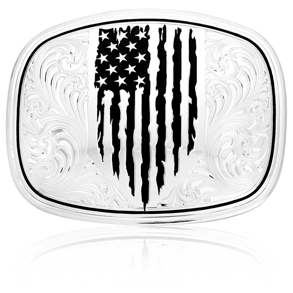 Montana Silversmiths American Made Strength Buckle AM54910NF