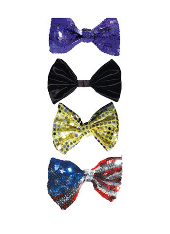 A-16 Sequin Bow Tie