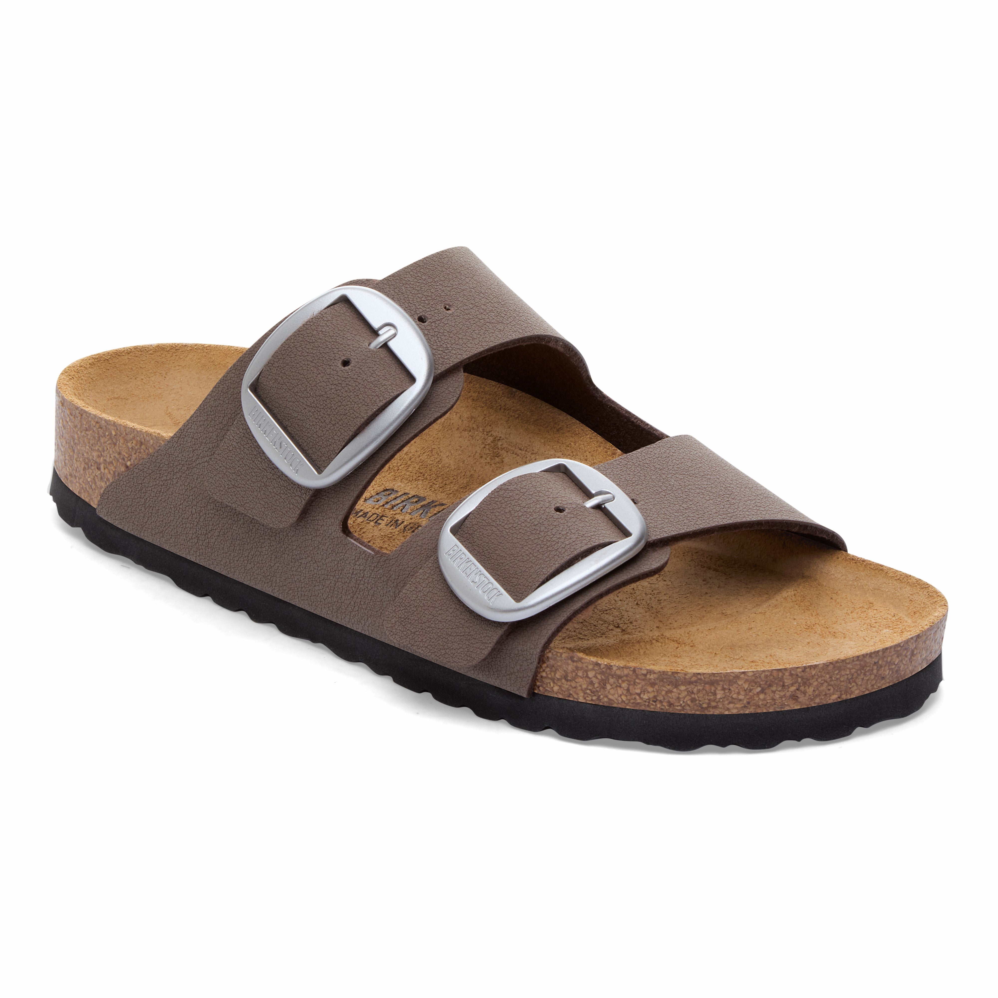 Birkenstock Mocha Arizona Big Buckle Birkibuc Women's Sandals N1032081