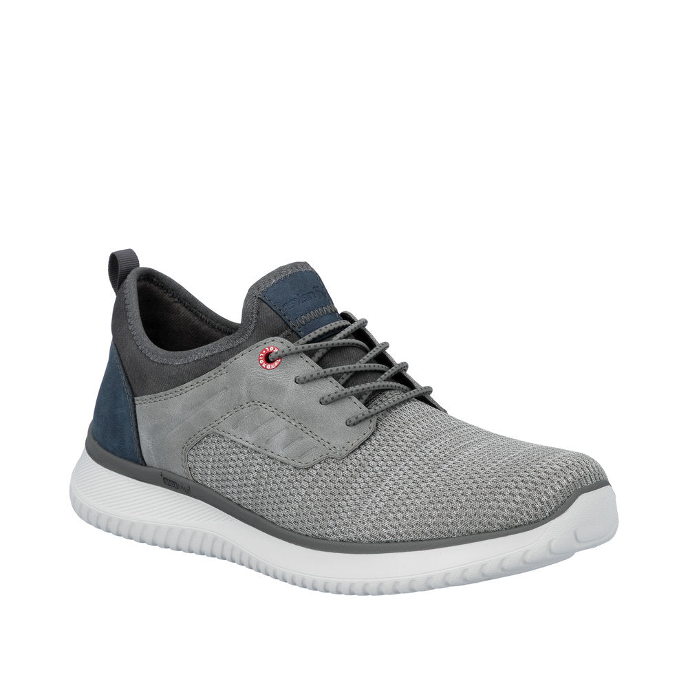 Rieker Grey/Grigio/Rauch/Denim Timothy Men's Sneakers B9651-40