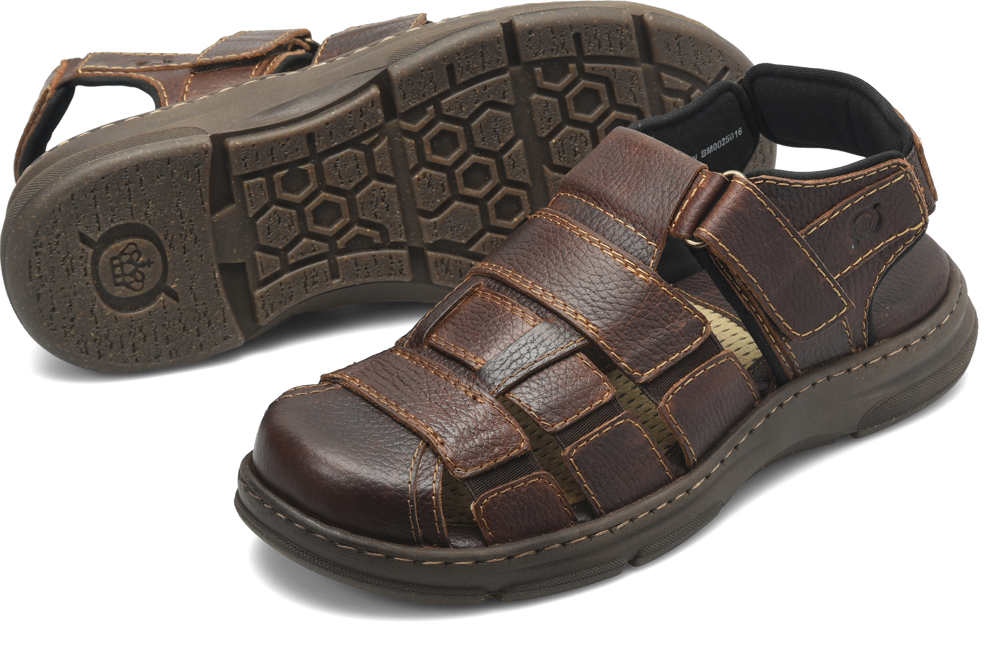 Born Brown Colby Men's Fisherman Sandals BM0025016