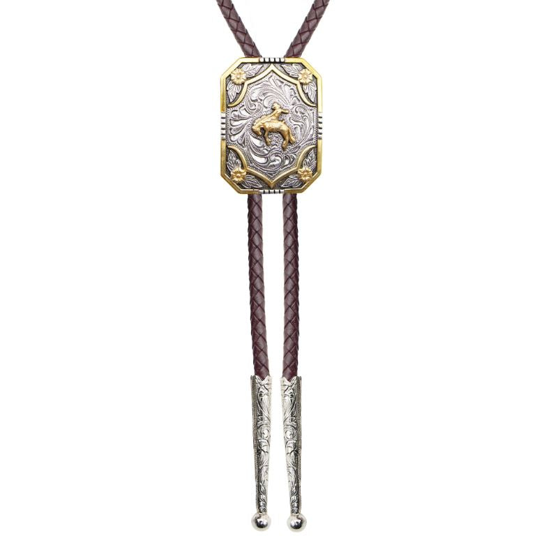 Andwest Iconic Bronc Rider Bolo BOLIC02