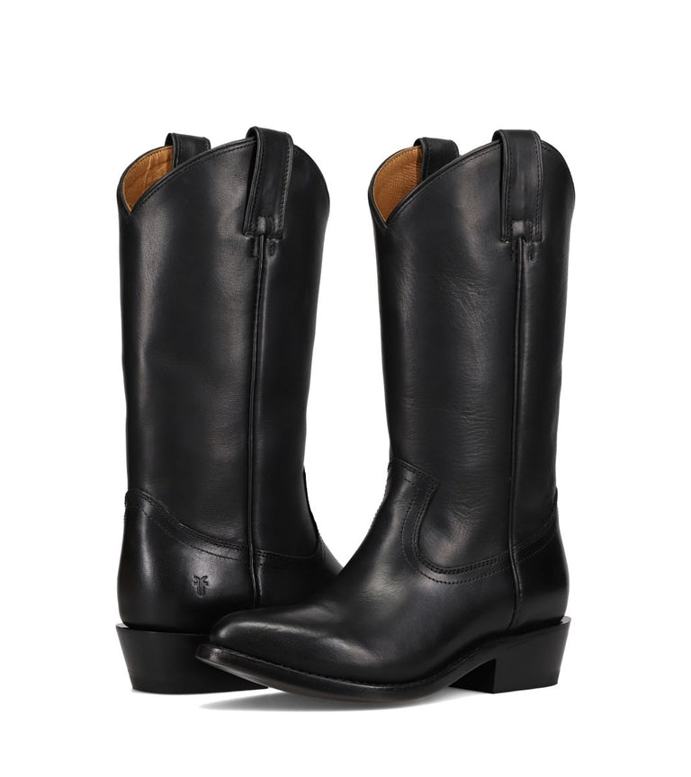 Frye Black Leather Pointed boots Women main image 2