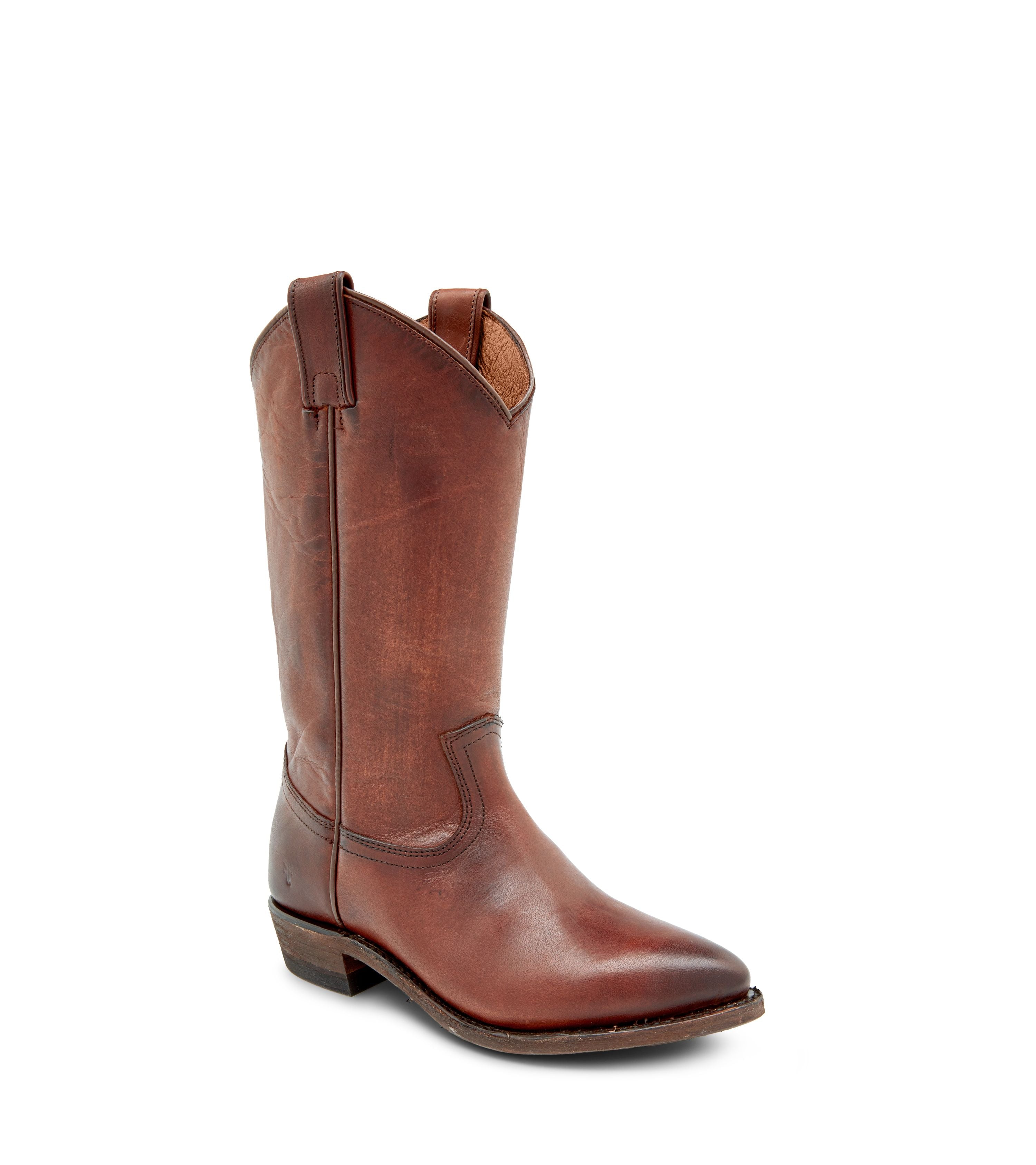 Frye Cognac Billy Pull On Women's Boots 3470662-COG