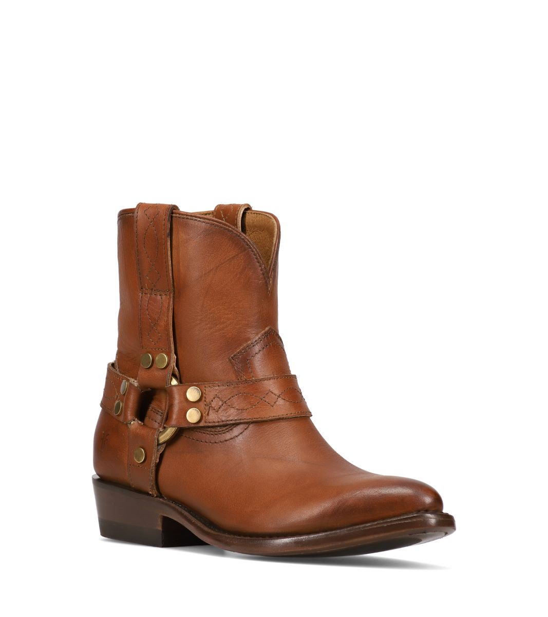 Frye Saddle Billy Short Harness Women's Western Short Boots FR41242-SADD
