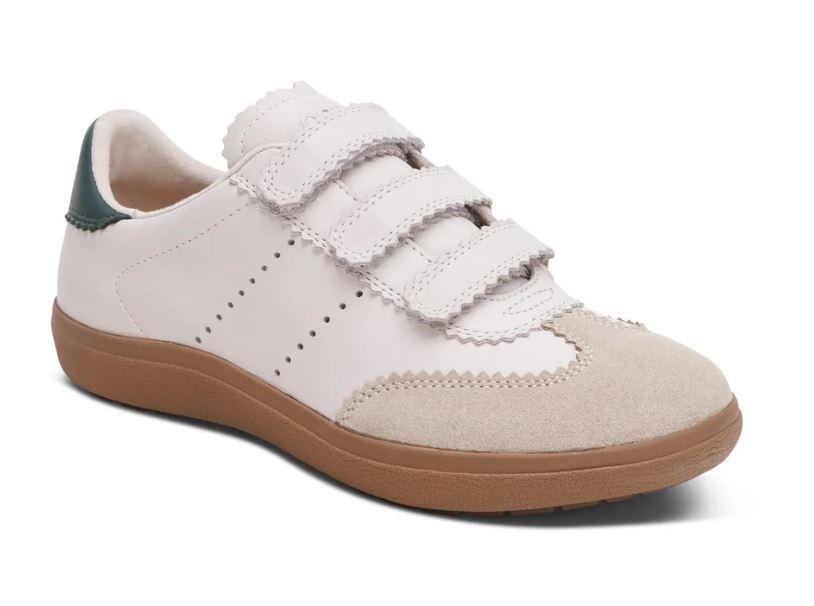Aetrex Oatmeal Morgan Arch Support Women's Sneakers CA733