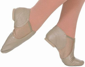 CG15C Pull On Stretch Ankle Kids Jazz Boots Sizes 10-2 M, W