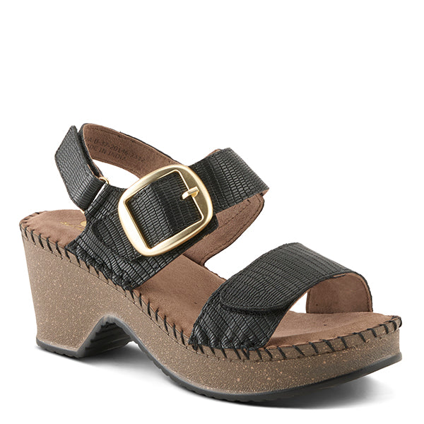 Spring Step Black Chenda Women's Sandals CHENDA-B