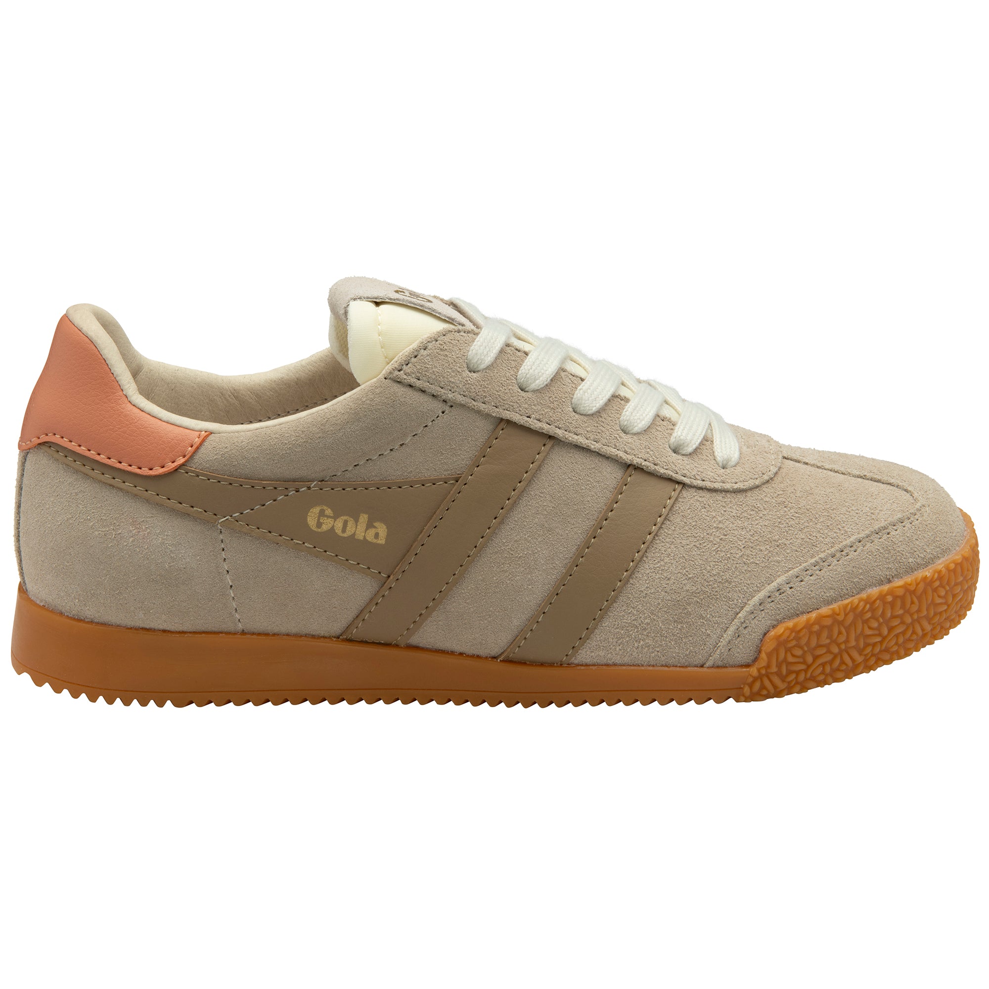 Gola Bone/Caramel/Terracotta Classic Elan Women's Sneakers CLB538