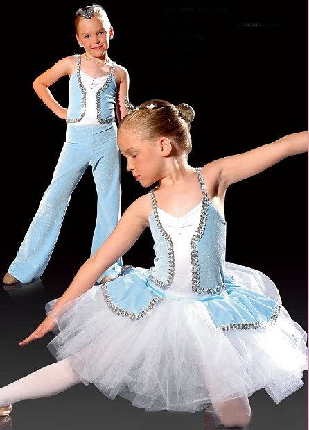 7536L ABOVE THE CLOUDS Leotard only Dance Recital Costumes CH
