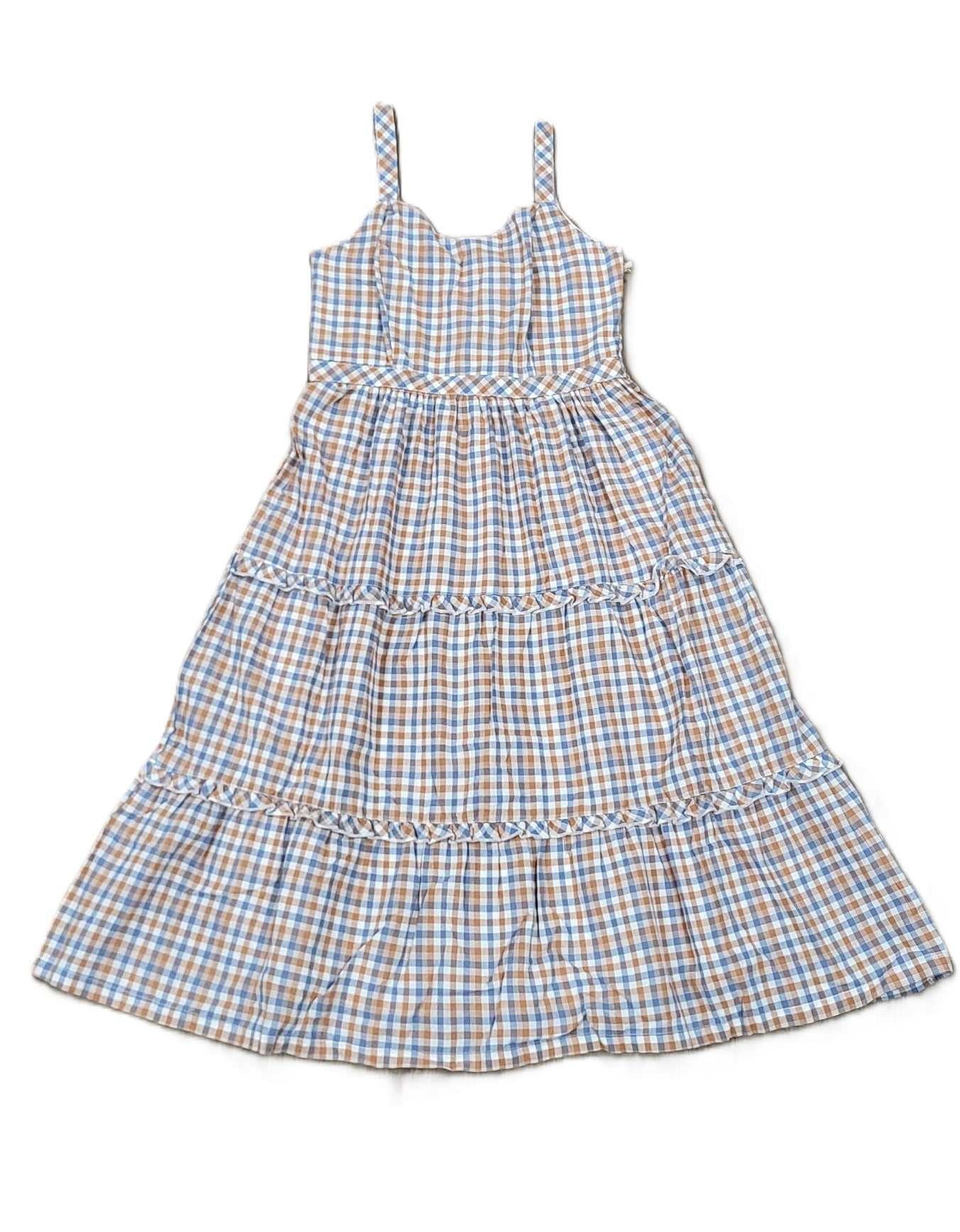 Cotton & Rye Ruffle Midi Dress CRWD23M