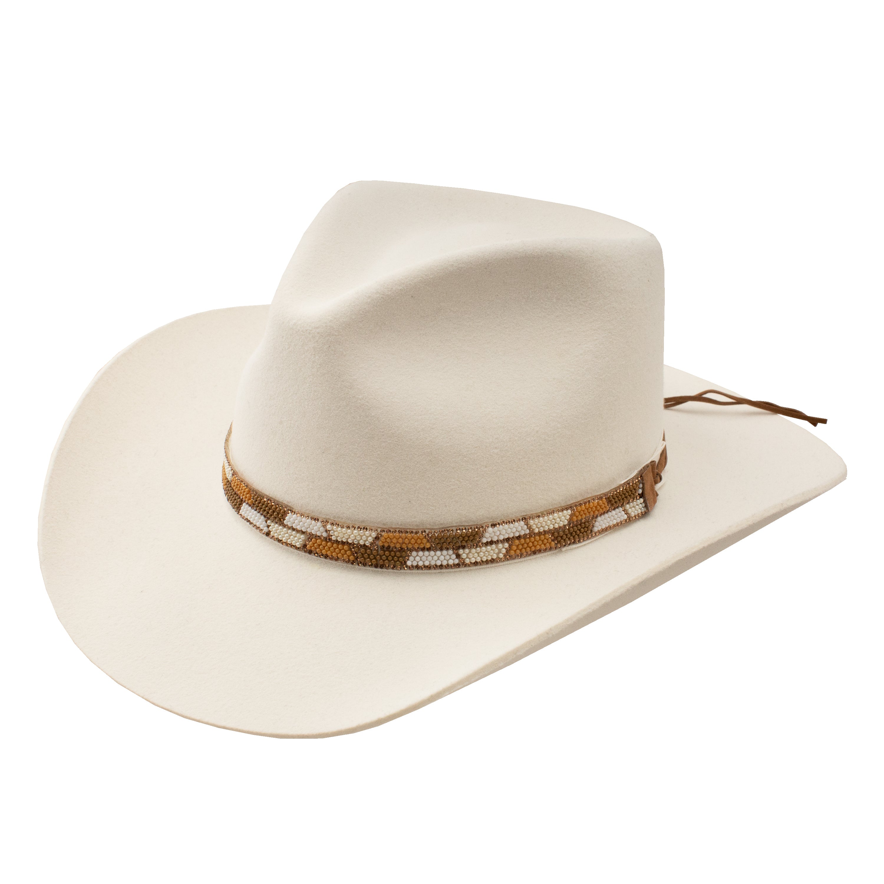 Charlie1Horse x Lainey Wilson White 'White Lightnin' Fashion Hat CWWLTN-423272