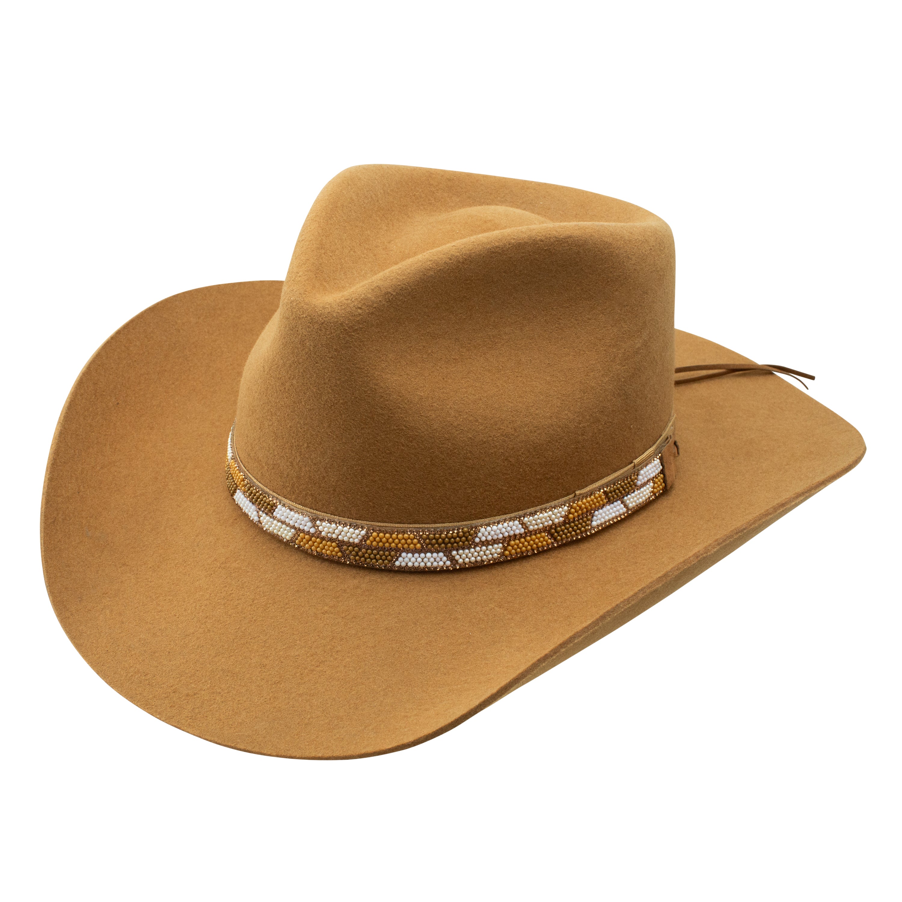 Charlie1Horse x Lainey Wilson Toffee 'White Lightnin' Firm Wool Felt Fashion Hat CWWLTN-4232